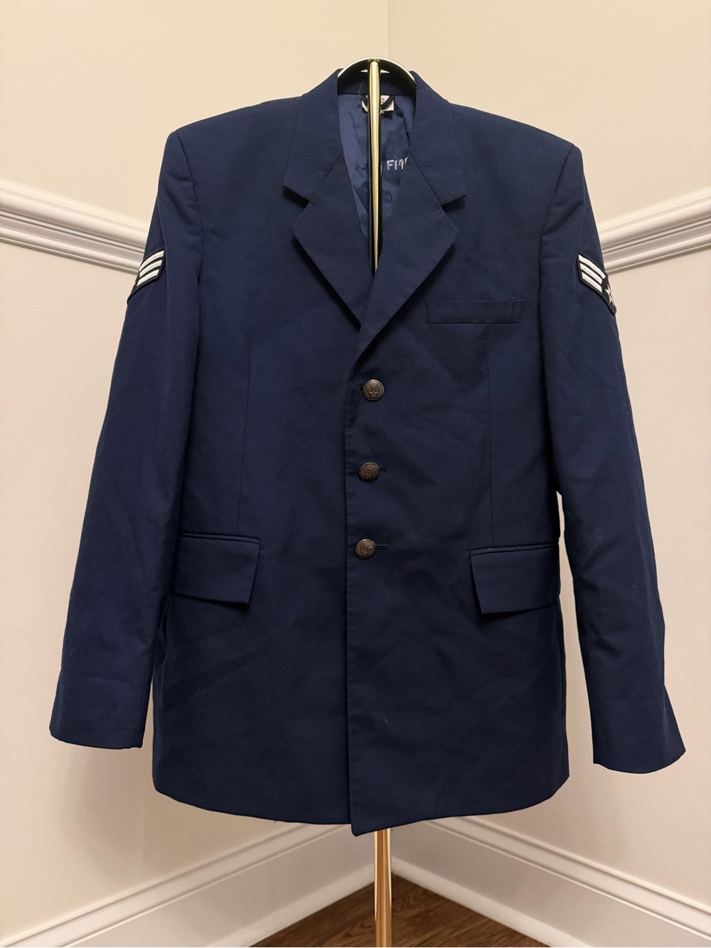 USAF US Air Force Uniform Coat 41R Serge AF Shade 1620 Senior Airman E-4